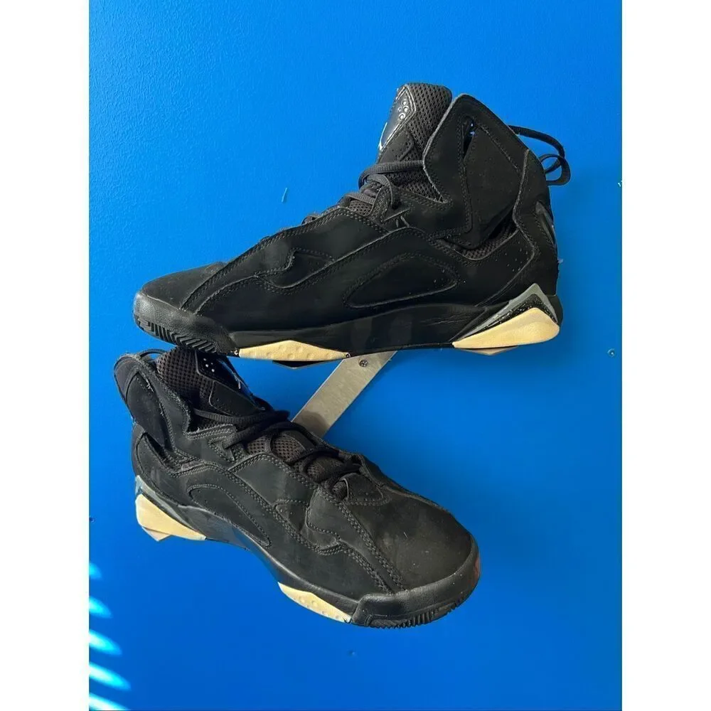 Air Jordan True Flight Shoes Mens Size 11 Nike Retro Black Sneakers 342964-010